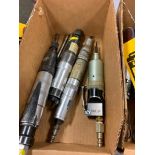 Box of Assorted Pneumatic Tools