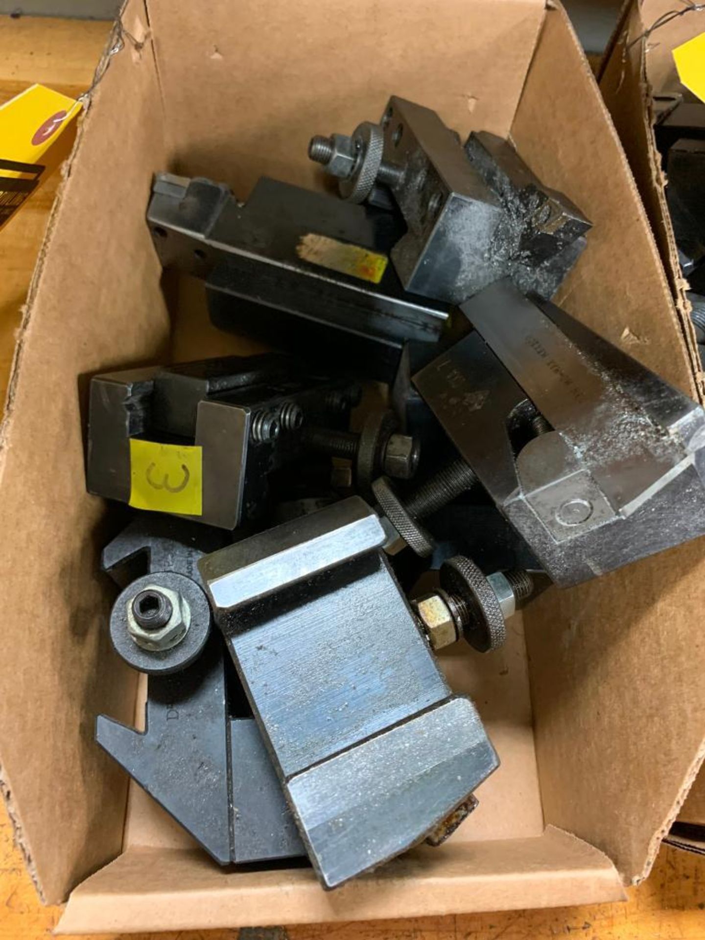 Box of Assorted Tool Holders