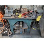 80" X 40" X 1" Steel Welding Table w/ 8" Swivel Bench Vise