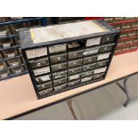 Organizer w/ Assorted Connectors & Fasteners