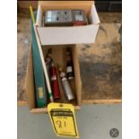 Box w/ Radiator Tester, Thermometer, & Torch Screwdriver