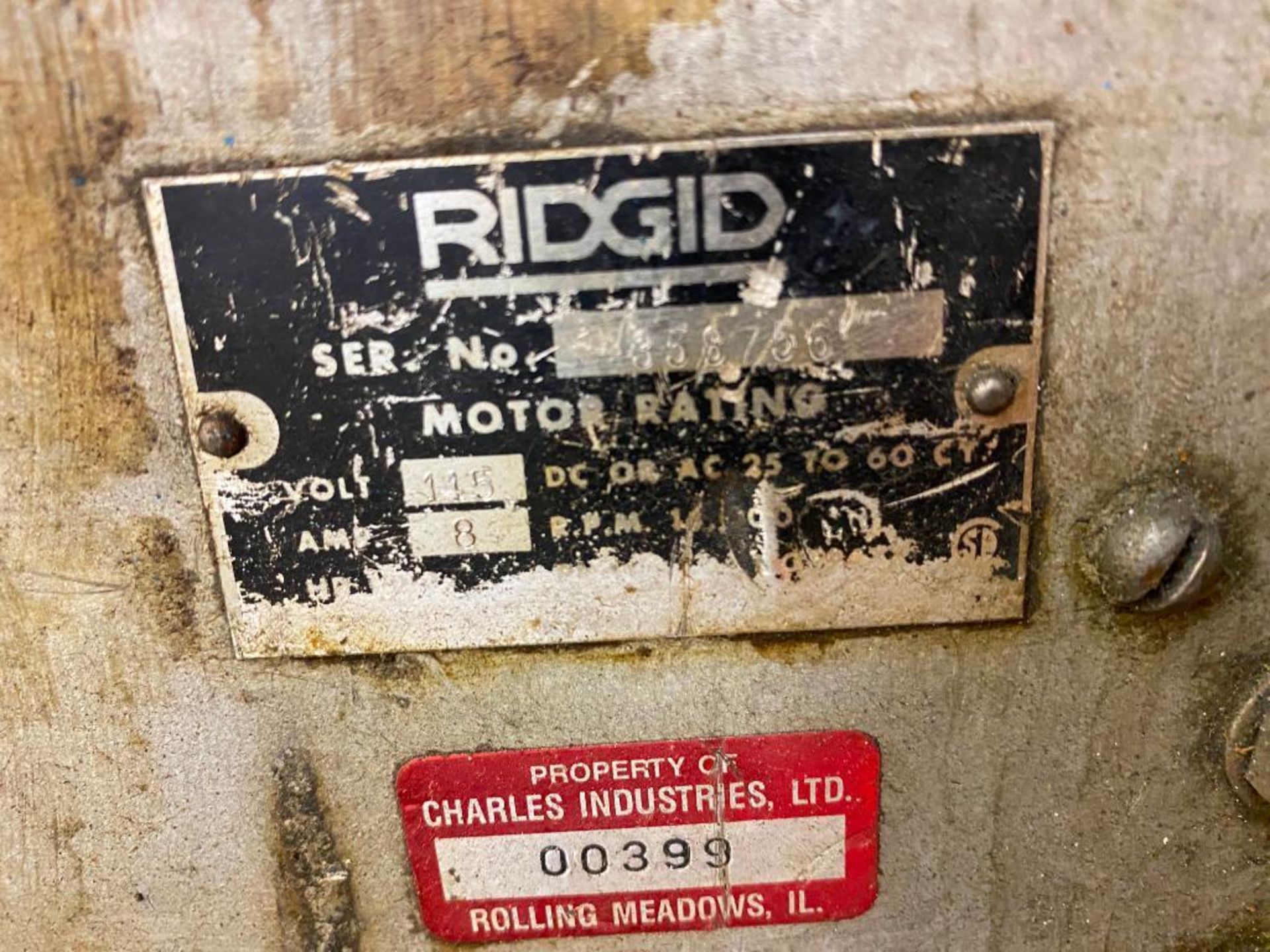 Ridgid 535 Threader w/ Dies - Image 4 of 4