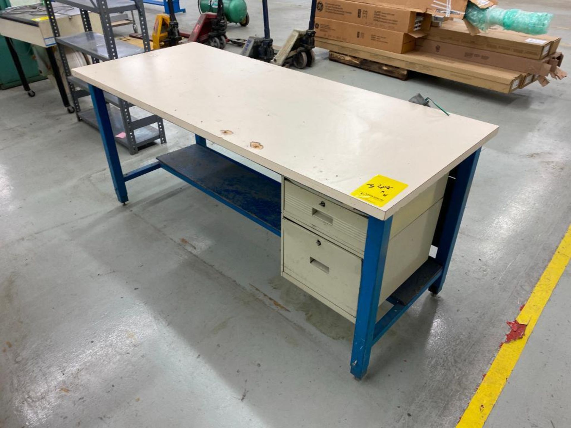 (5) Desk & Workbenches - Image 5 of 5