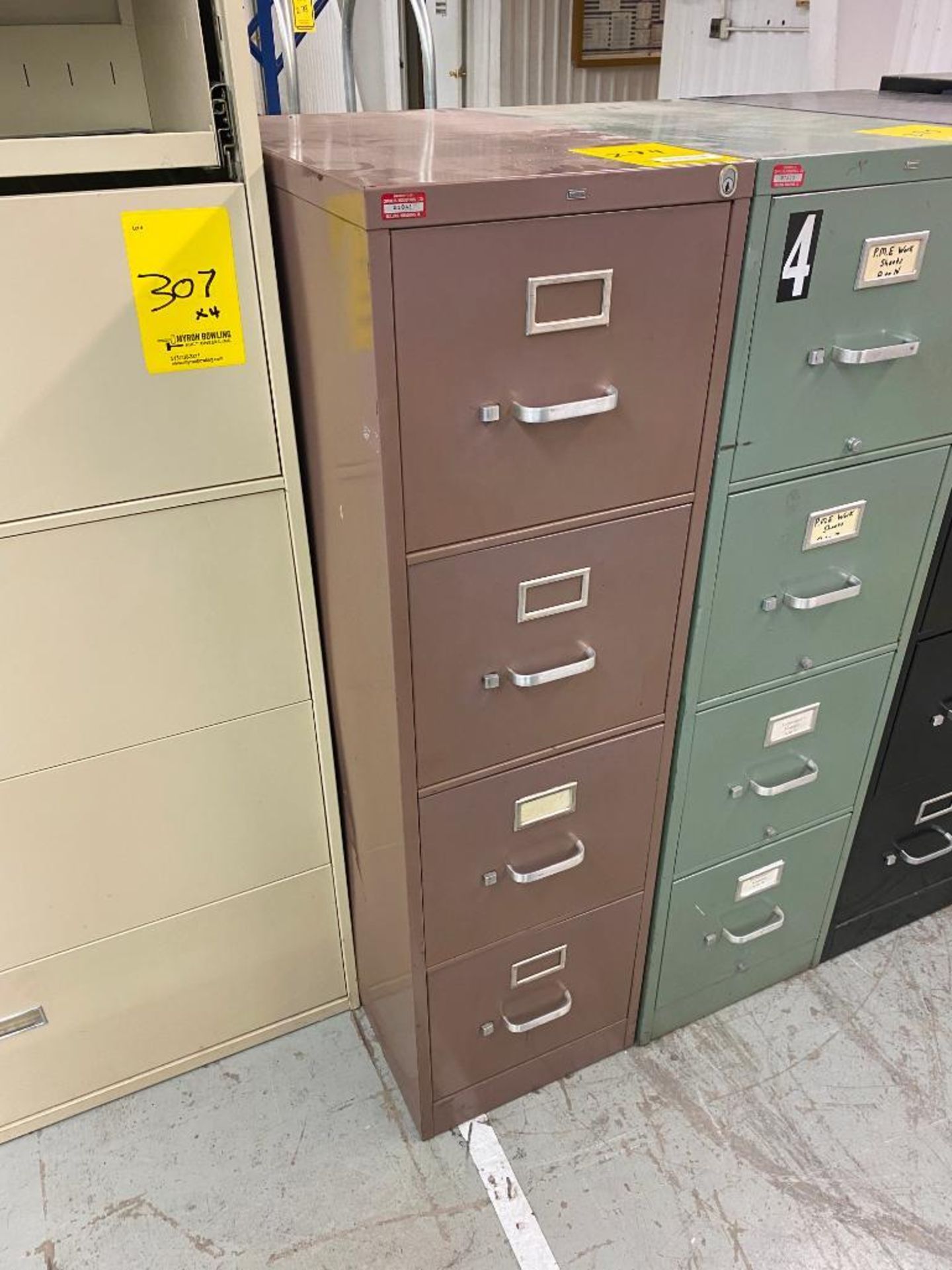 4-Drawer File Cabinet