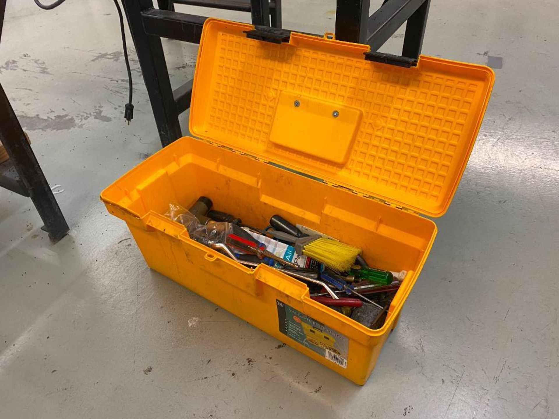 Toolbox w/ Assorted Hand Tools