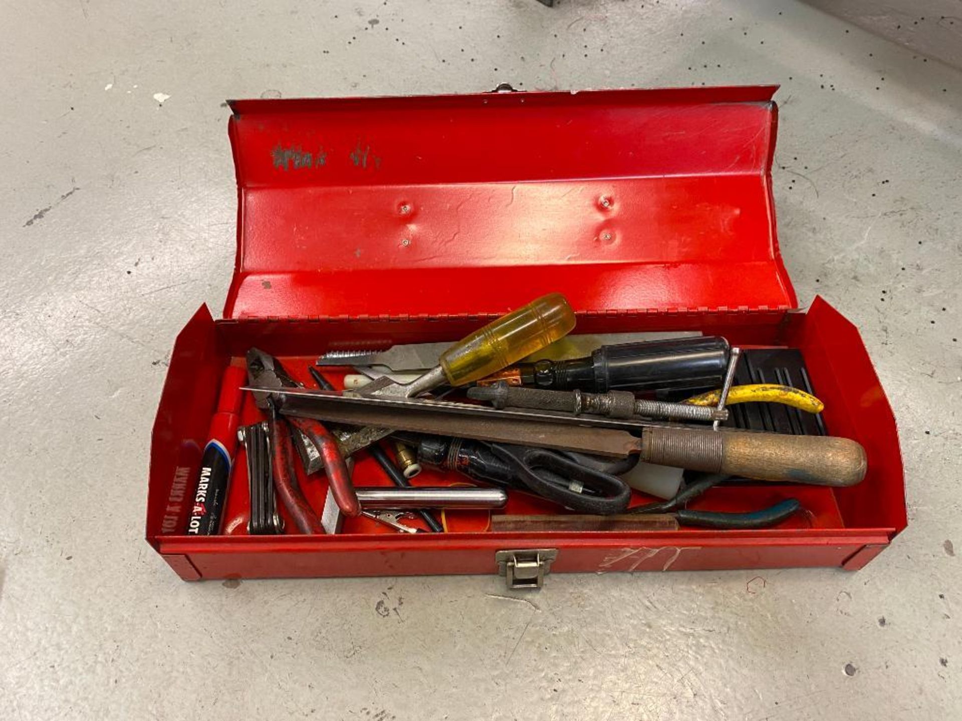 Toolbox w/ Assorted Hand Tools