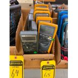 (9) Fluke Multimeters