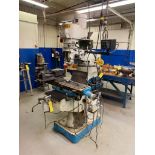 Supermax Milling Machine, Model YC-1 1/2VS-49, S/N F980319, 49" X 9" Power Table, Sony Millman DRO,