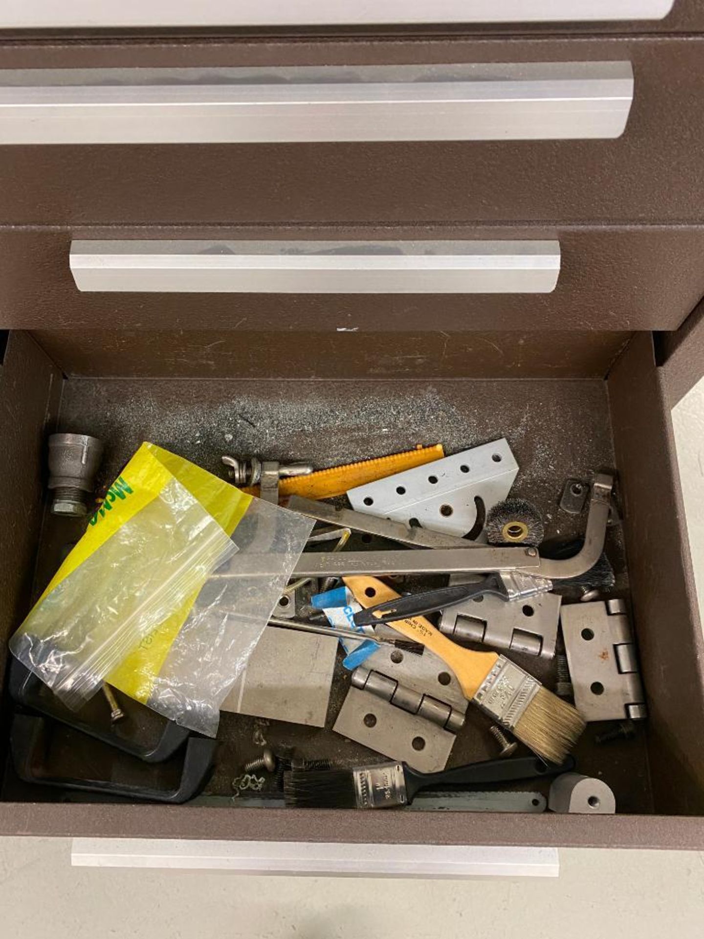 Kennedy Toolbox w/ Assorted Hardware - Image 5 of 6