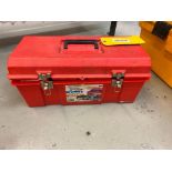 Toolbox w/ Assorted Fans & Electronics