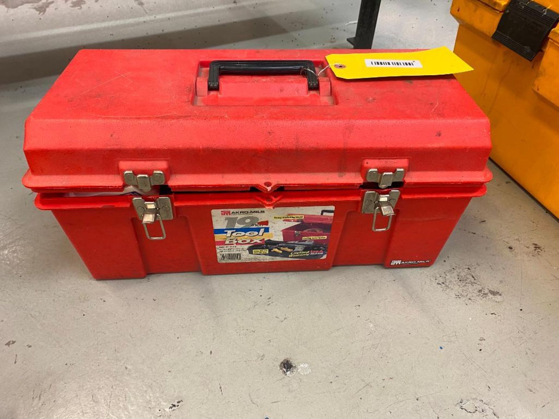 Toolbox w/ Assorted Fans & Electronics