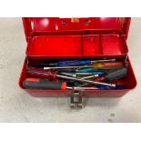 Toolbox w/ Assorted Hand Tools