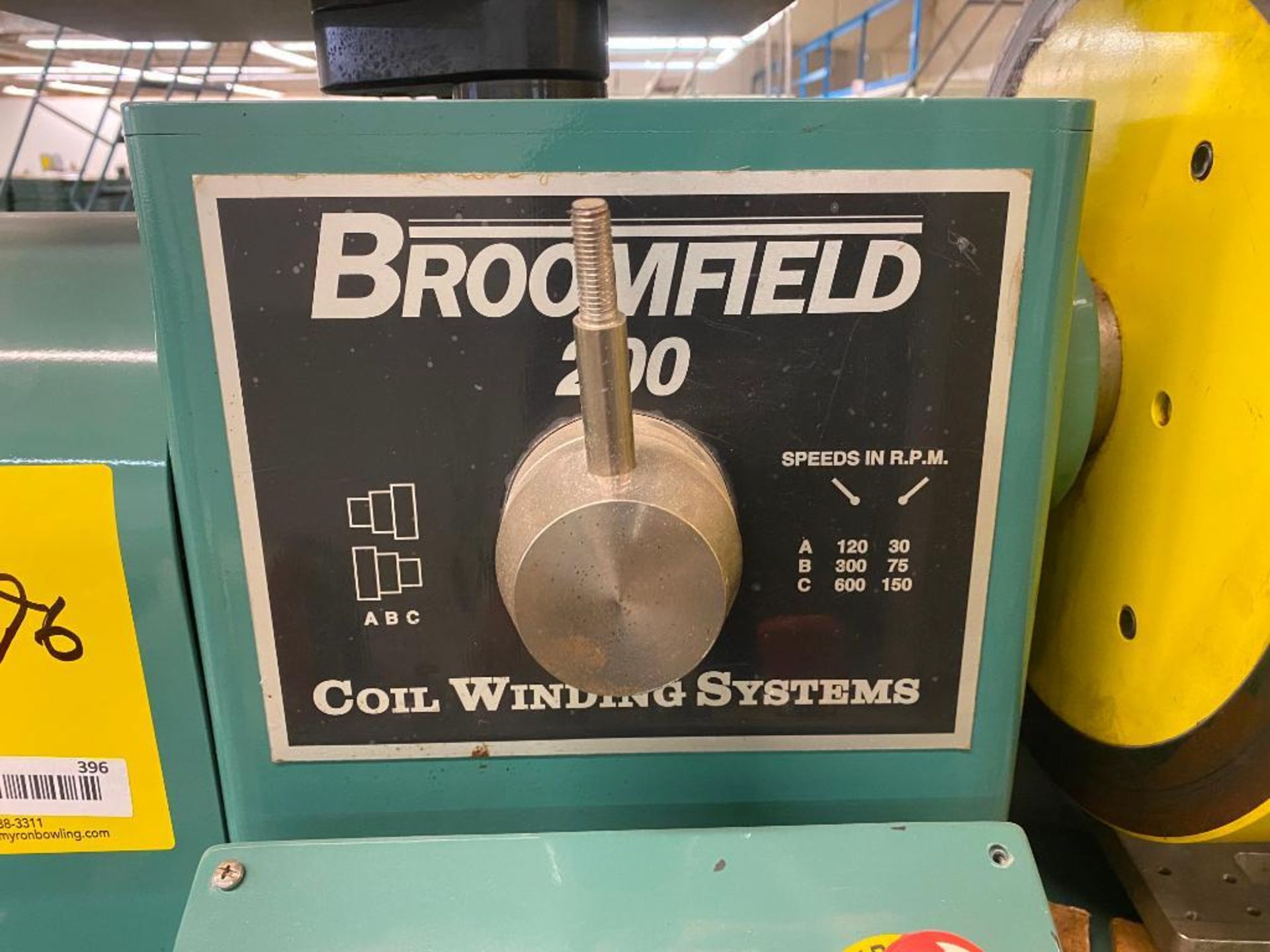 Broomfield Transformer 200 Coil Winding System, Broomfield MP4 DRO - Image 7 of 11