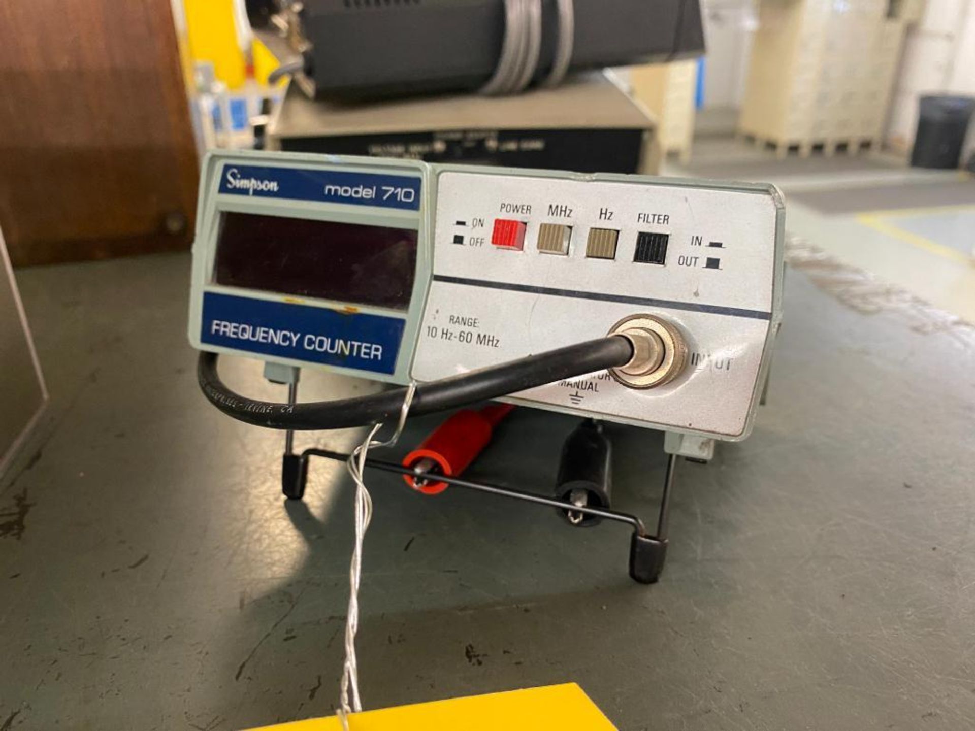 Simpson 710 Frequency Counter - Image 2 of 2