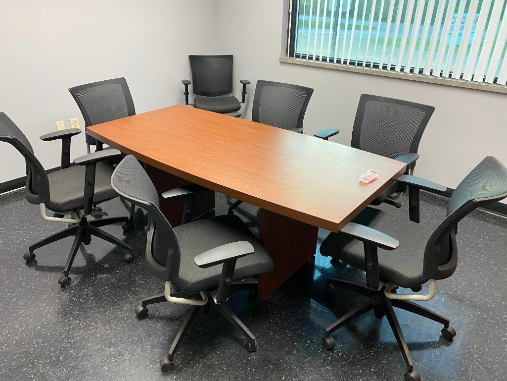 CONFERENCE TABLE & CHAIRS