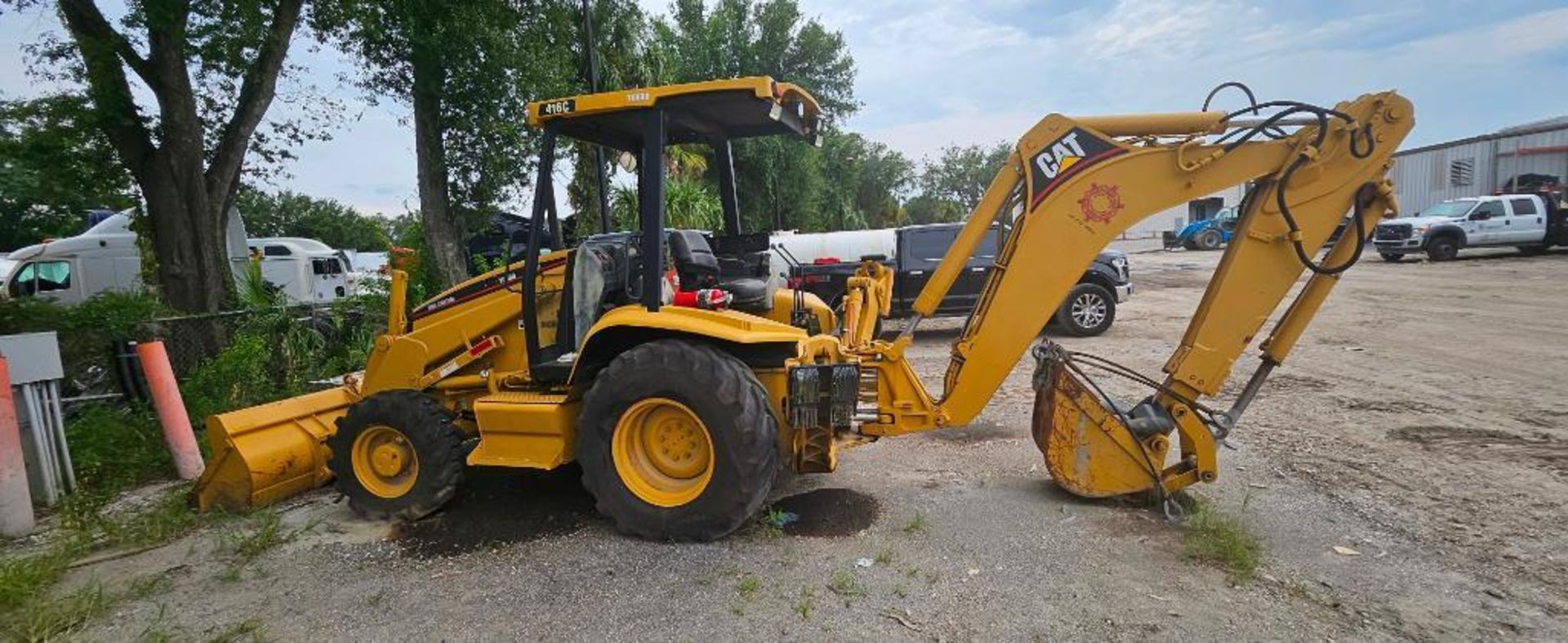 2000 Caterpillar 416C Backhoe, Turbo 4 X 4, Extendahoe, S/N 42N210581, 3,029 Hours (Located at 5910 - Image 7 of 7