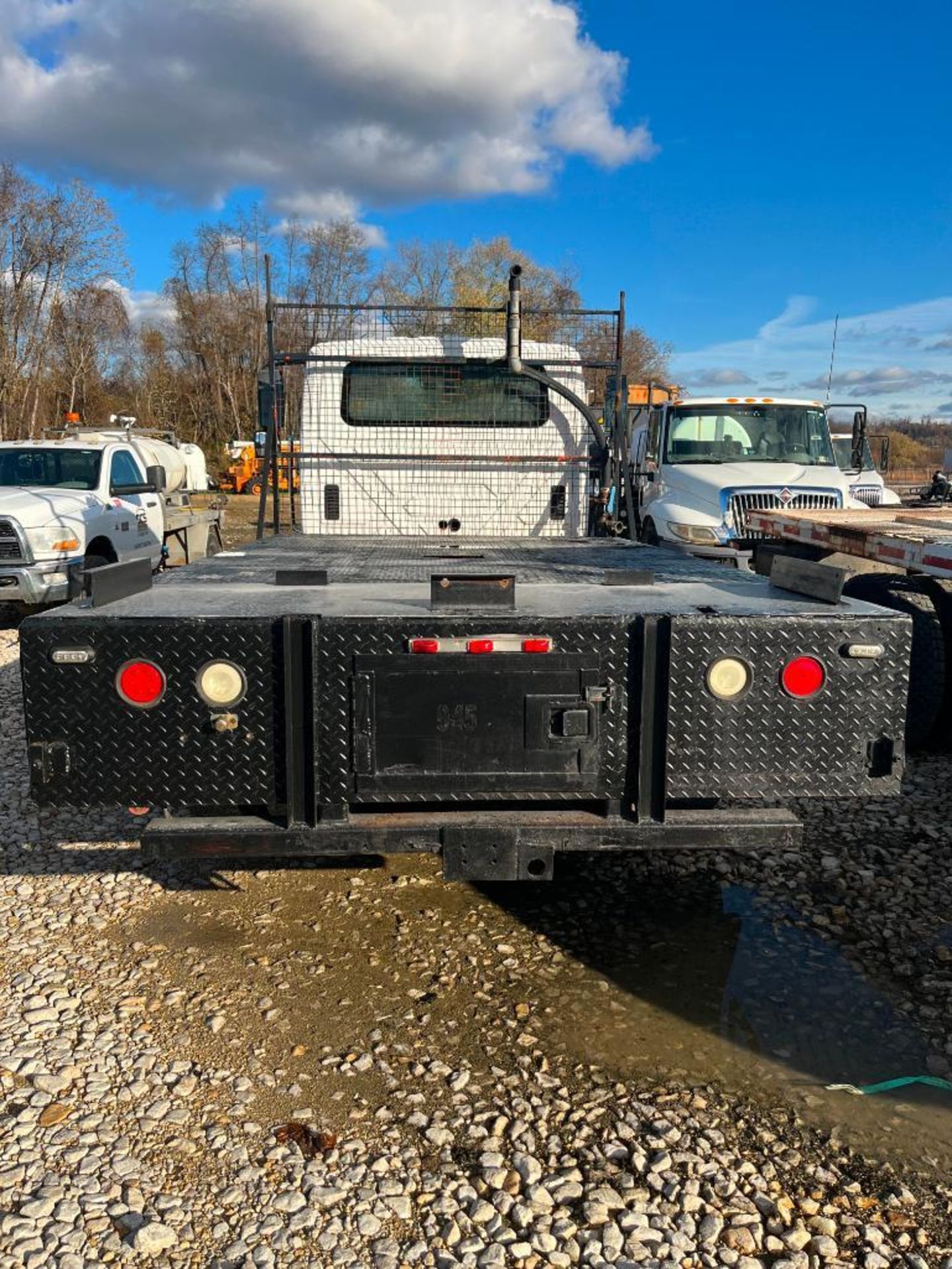 2005 International 4300 Flat Bed Truck, Single Axle, 224,645 Miles, VIN 1HTMMAAN85H698701, Unit # 94 - Image 4 of 5