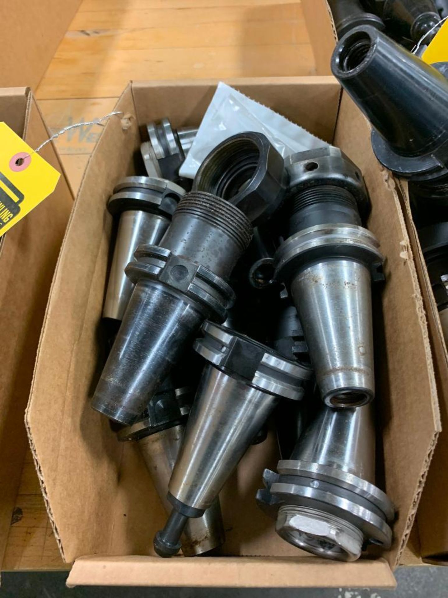 Box of Assorted 40-Taper Tool Holders