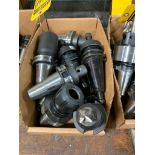 Box of Assorted 40-Taper Tool Holders