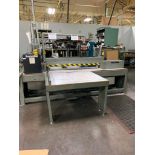 1992 Hendricksaw Horizontal Panel Saw, 63" Width Capacity, 126-1/2" X 46" Table, Proscale LCD Readou