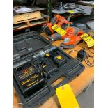 Cordless Tools: Drill, Sander, Sawzall & Circular Saw