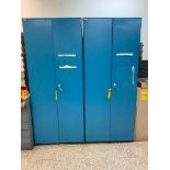 (2) Blue Cabinets w/ Assorted Inspection Equipment, Plug Gages