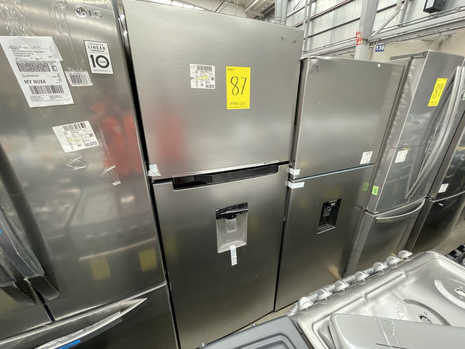 (EQUIPO NUEVO) 1 Refrigerador Con Dispensador De Agua Marca SAMSUNG, Modelo RT38A571JS9, Serie 9015 - Image 4 of 8
