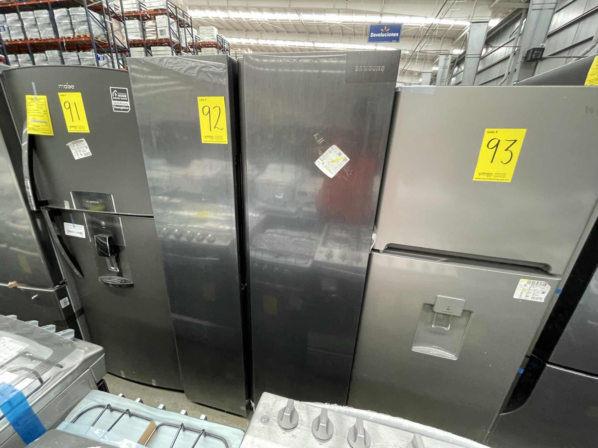 (EQUIPO NUEVO) 1 Refrigerador Marca SAMSUNG, Modelo RS28T5B00B1, Serie 00083M, Color GRIS, LB-61892 - Image 5 of 9