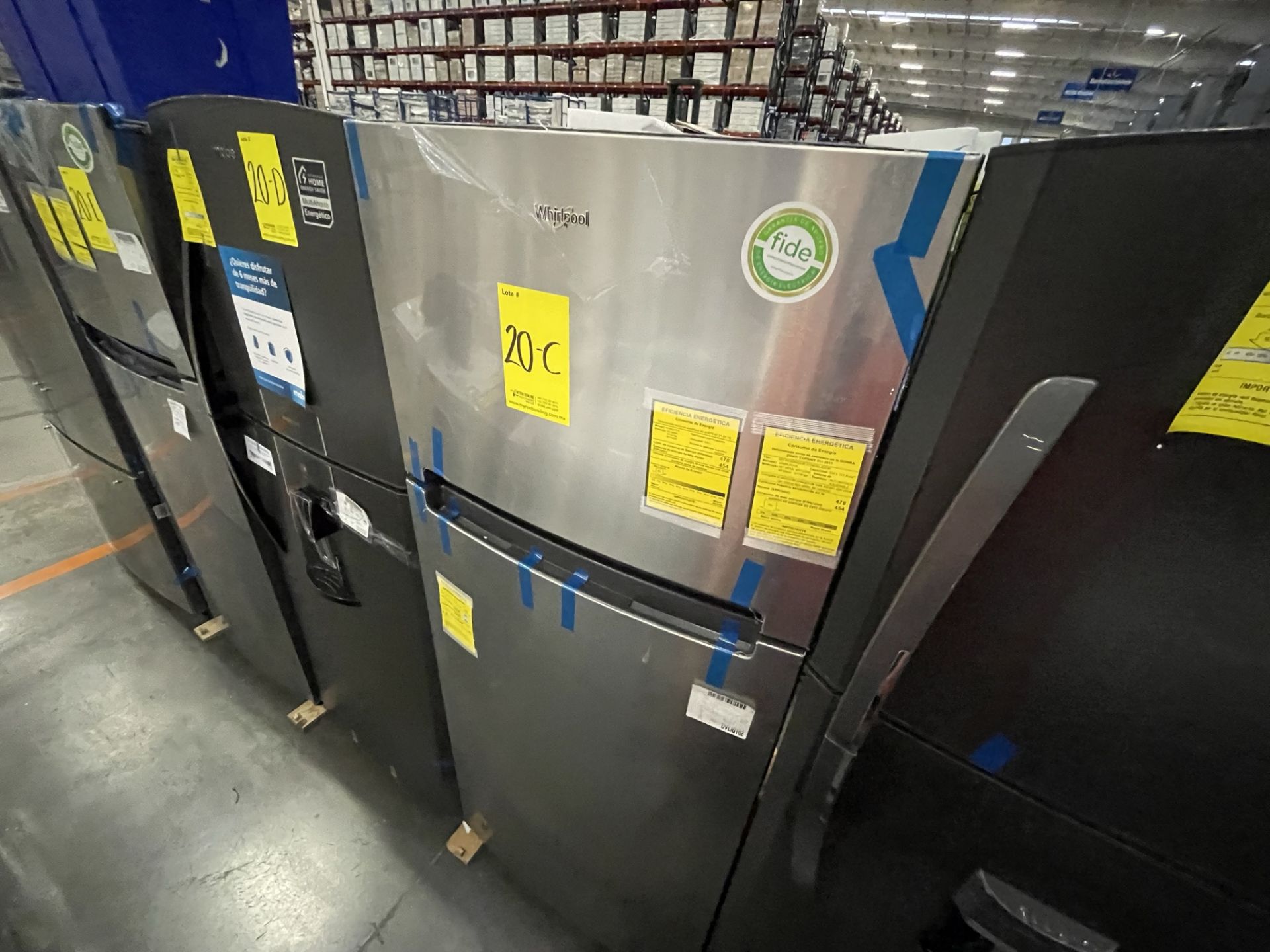 (EQUIPO NUEVO) 1 Refrigerador Marca Whirlpool, Modelo WT1818A, Serie VSB3060855, Color Gris, LB- 62 - Image 4 of 7
