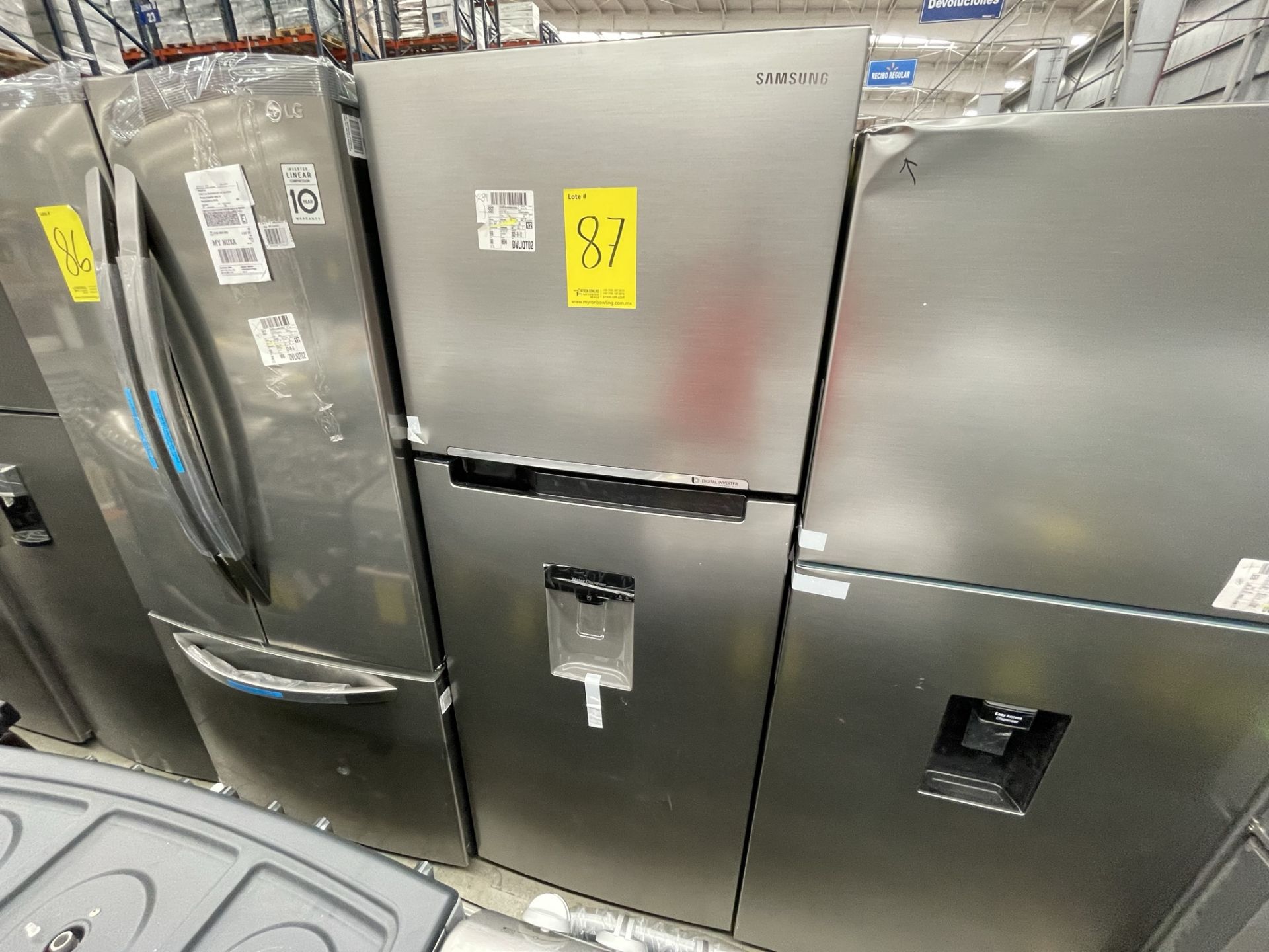 (EQUIPO NUEVO) 1 Refrigerador Con Dispensador De Agua Marca SAMSUNG, Modelo RT38A571JS9, Serie 9015 - Image 5 of 8