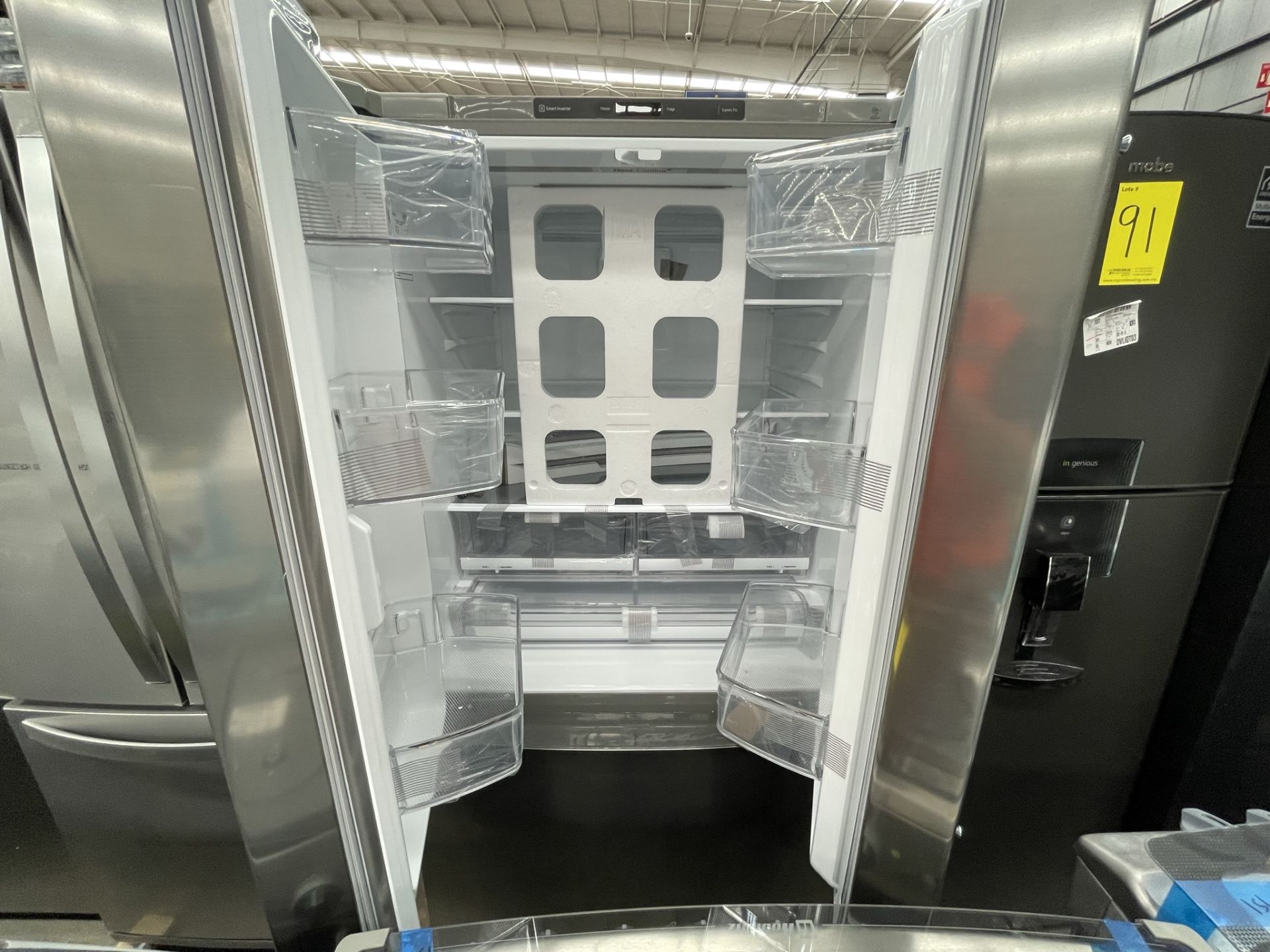 (EQUIPO NUEVO) 1 Refrigerador Marca LG, Modelo GTM29BP, Serie V24961, Color GRIS, LB-619780; (Nuevo - Image 7 of 9