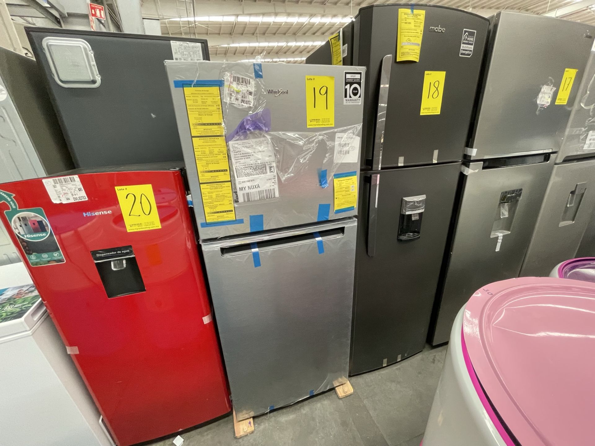 (EQUIPO NUEVO) 1 Refrigerador Marca WHIRLPOOL, Modelo WT1230K, Serie VSB3547703, Color GRIS, LB-611 - Image 6 of 9