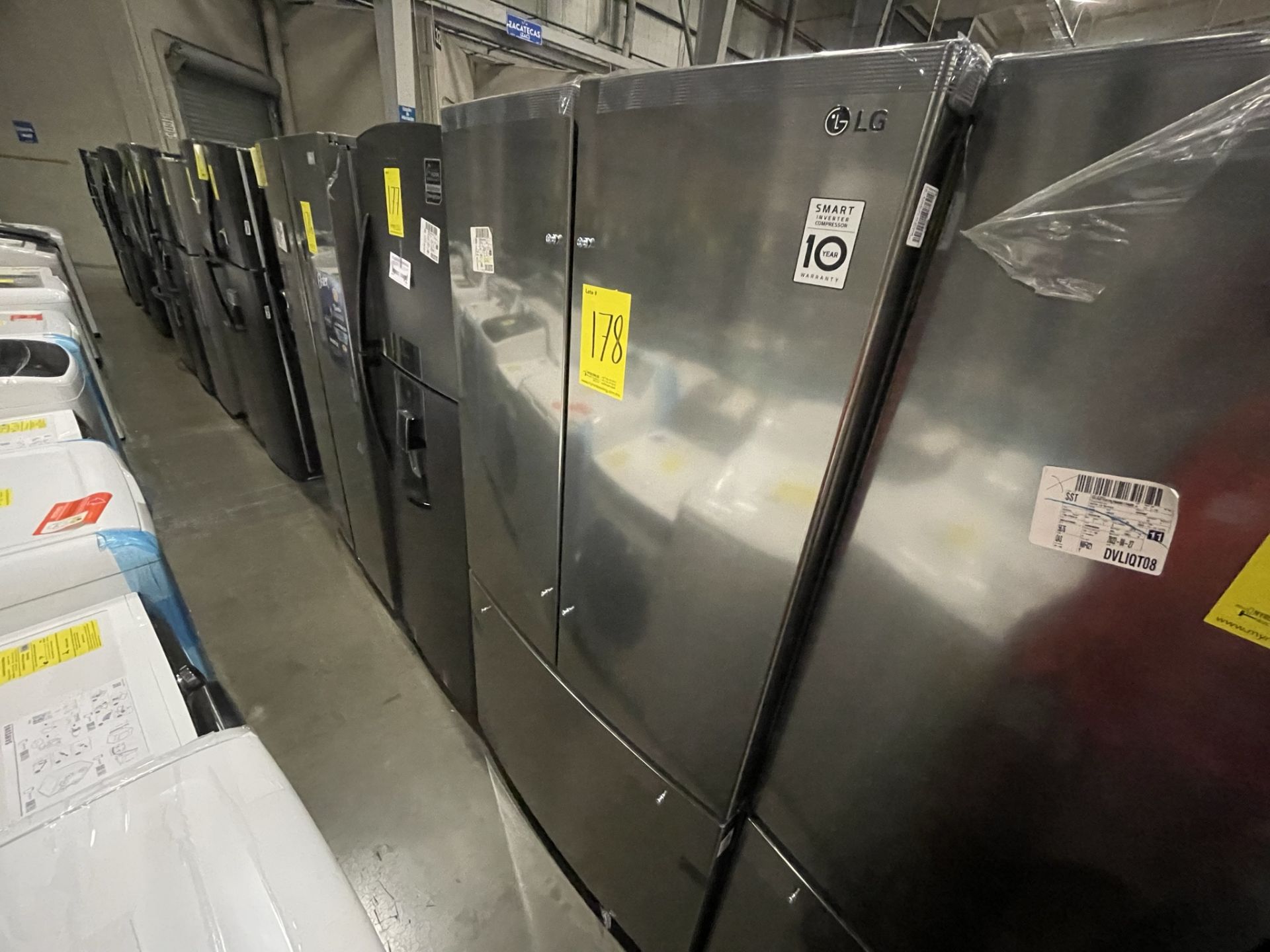 (EQUIPO NUEVO) 1 Refrigerador Marca LG, Modelo GM29BP, Serie U25053, Color Gris, LB-612635.; (Nuevo - Image 5 of 8