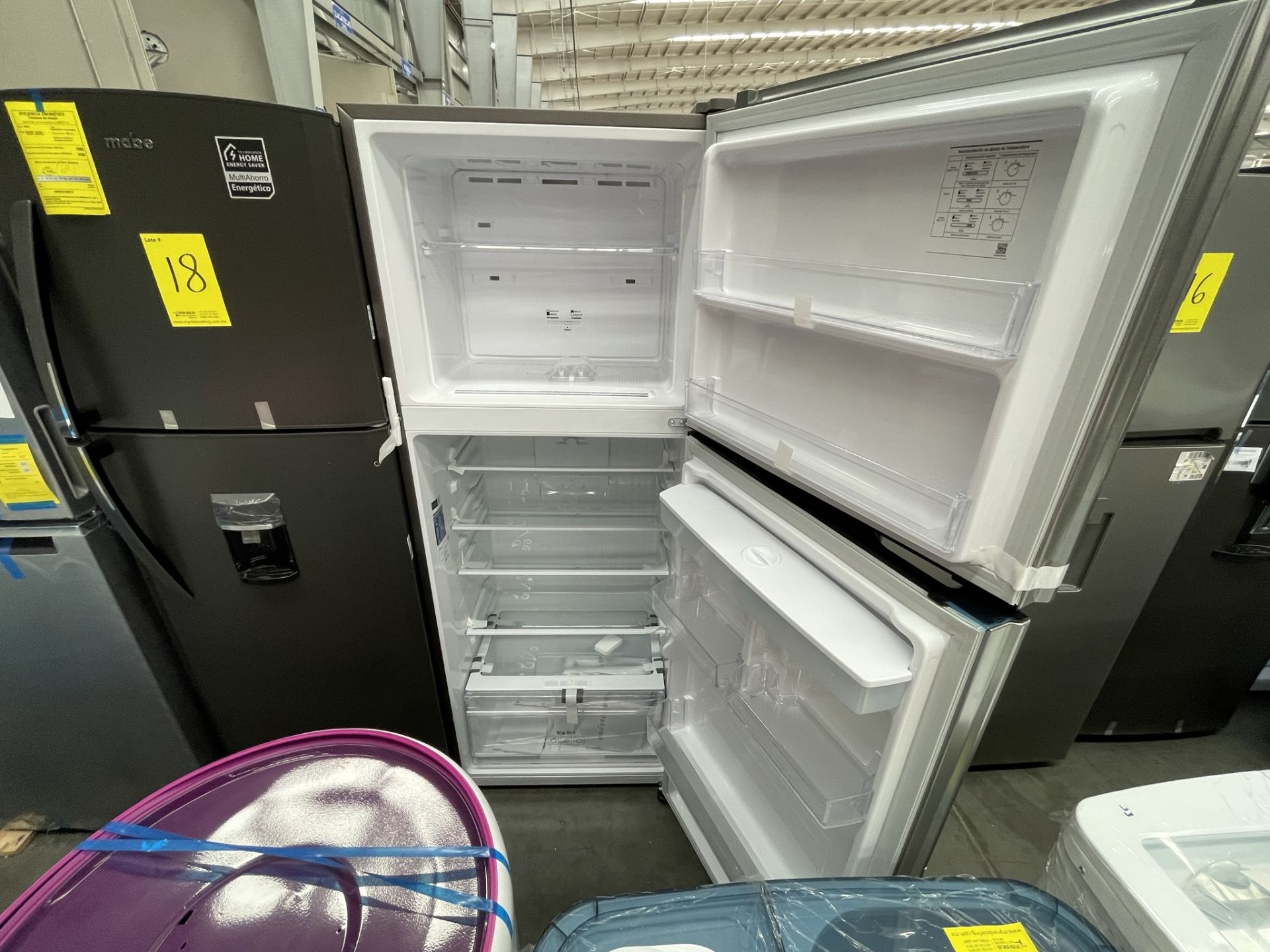 (EQUIPO NUEVO) 1 Refrigerador Con Dispensador De Agua Marca SAMSUNG, Modelo RT38A571JS9, Serie 0160 - Image 8 of 9