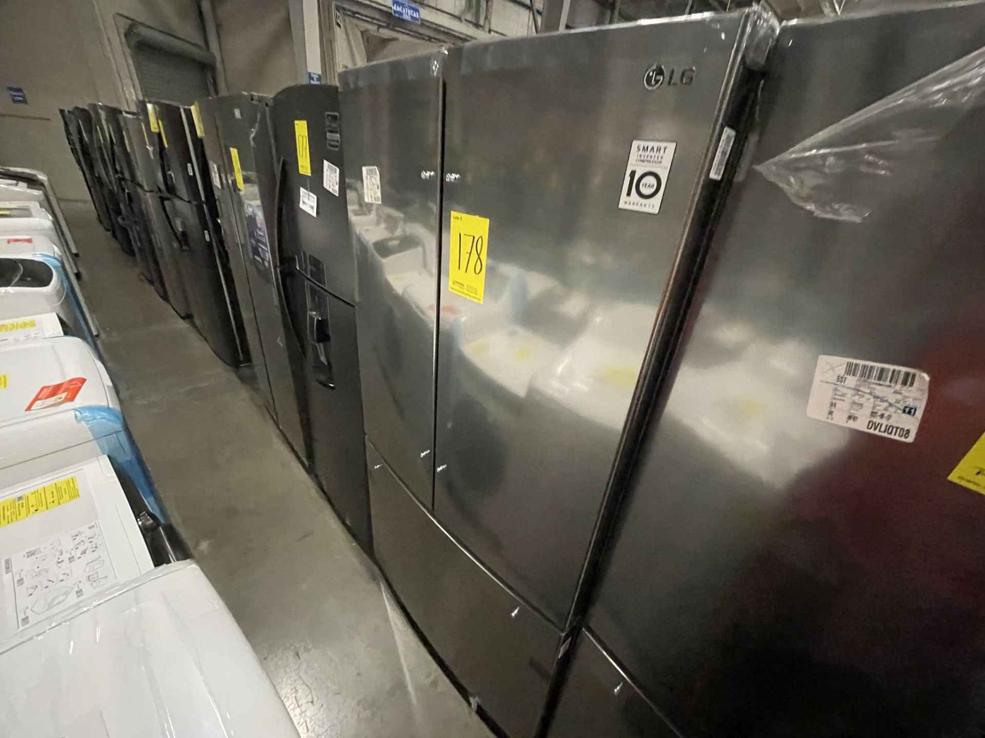 (EQUIPO NUEVO) 1 Refrigerador Marca LG, Modelo GM29BP, Serie U25053, Color Gris, LB-612635.; (Nuevo - Image 6 of 8