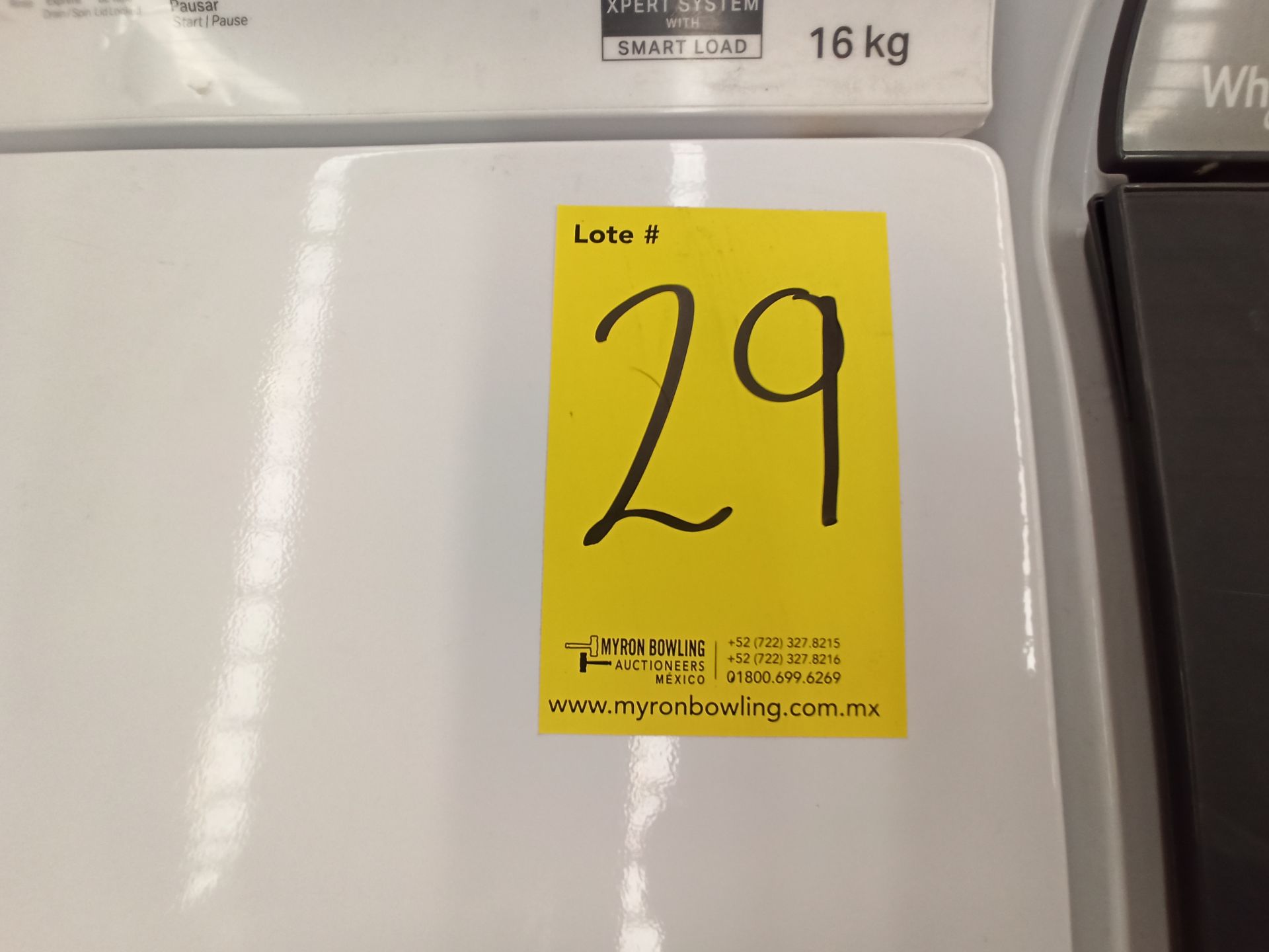 Lote de 2 Lavadoras contiene: 1 Lavadora de 18 KG Marca WHIRLPOOL, Modelo 8MWT81823WJM0, Serie HLB2 - Image 16 of 16