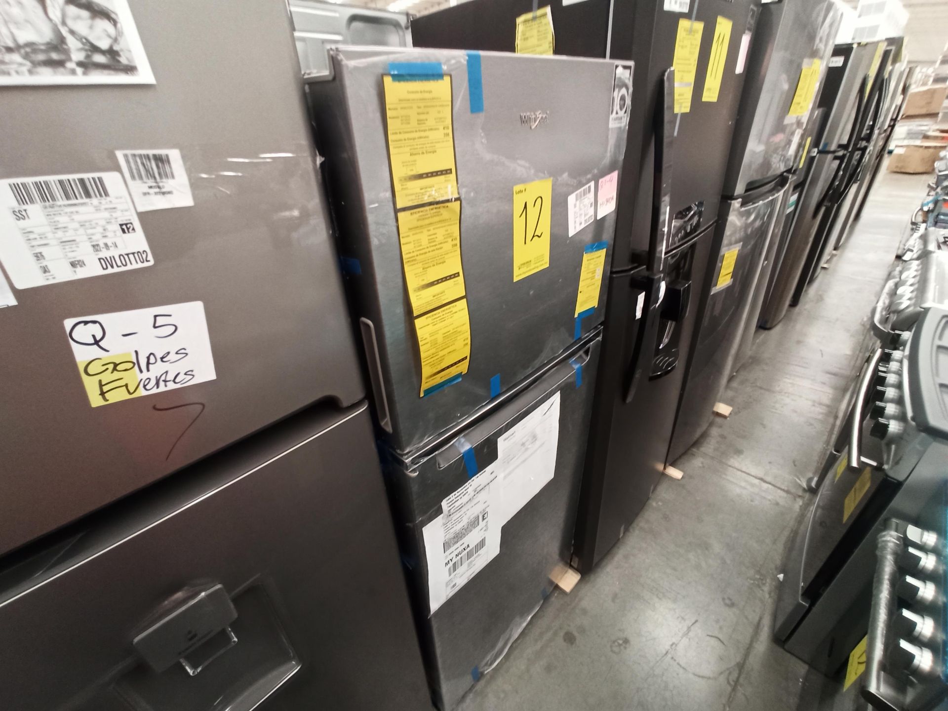 Lote de 2 refrigeradores contiene: 1 Refrigerador Marca WHIRLPOOL, Modelo WT1230K, Serie VSB3739992 - Image 5 of 18