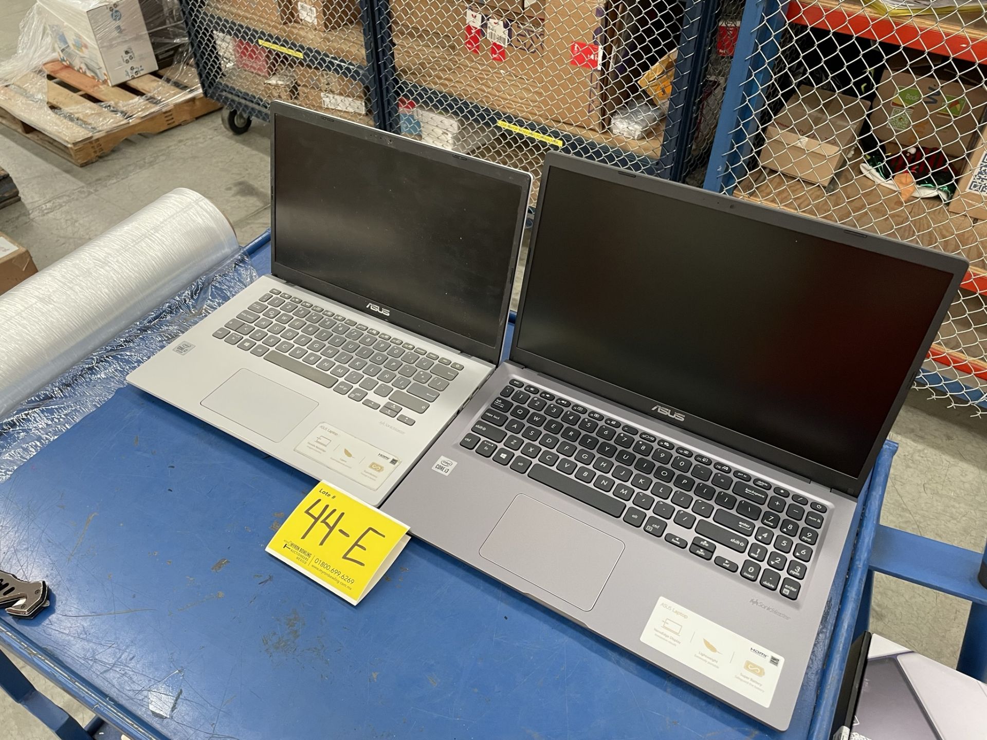 Lote de 2 Laptops contiene: 1 Laptop Marca ASUS, Modelo X515, Serie 23840F, Color Gris, Procesador - Image 3 of 7