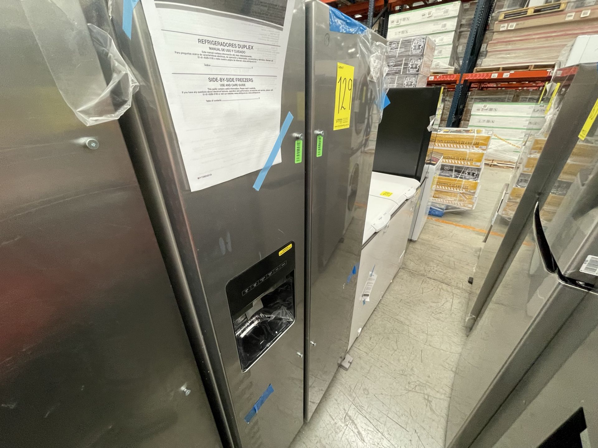 (EQUIPO NUEVO) 1 Refrigerador con dispensador de agua Marca WHIRLPOOL, Modelo WD2620S, Serie 363901 - Image 6 of 8