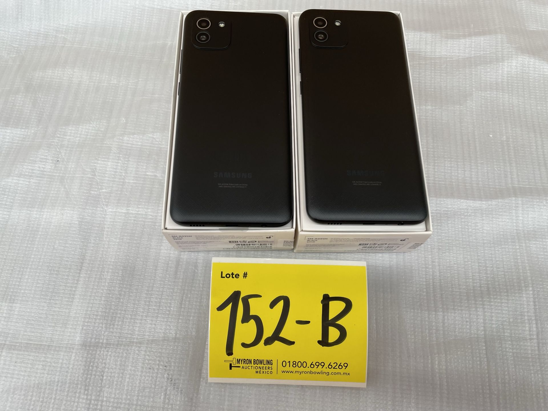 (EQUIPO NUEVO) Lote de 2 teléfonos celulares contiene: 1 celular Marca SAMSUNG, Modelo GALAXY A03, - Image 8 of 9