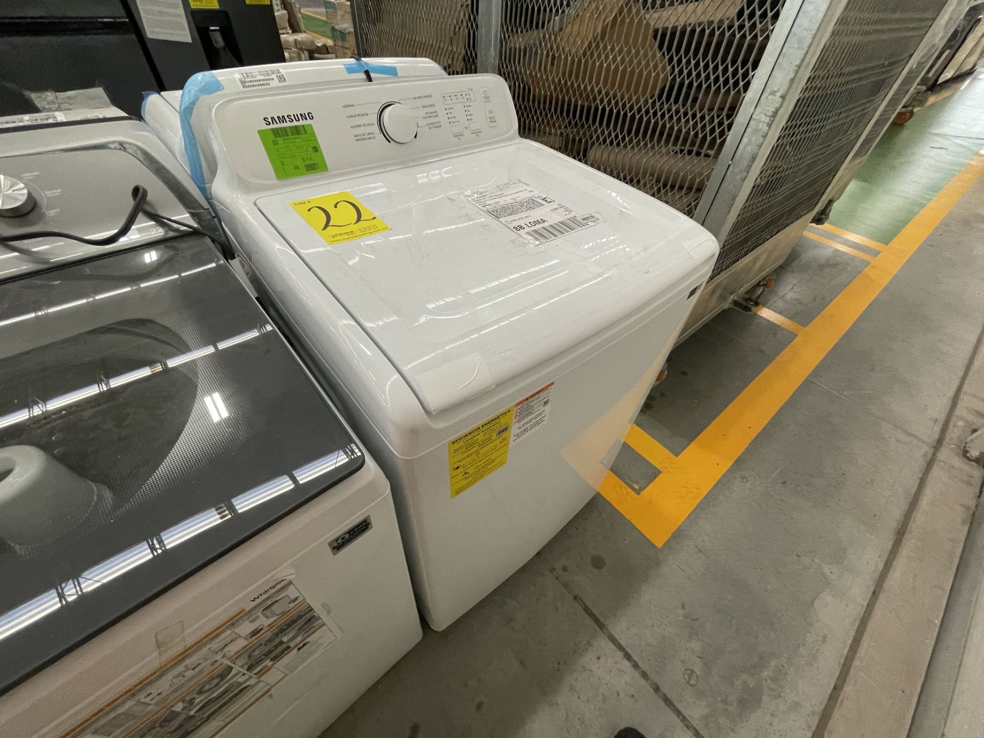 Lote de 2 Lavadoras contiene: 1 Lavadora de 22 KG Marca WHIRLPOOL, Modelo 8MWTW224WJM0, Serie HLB19 - Image 6 of 10