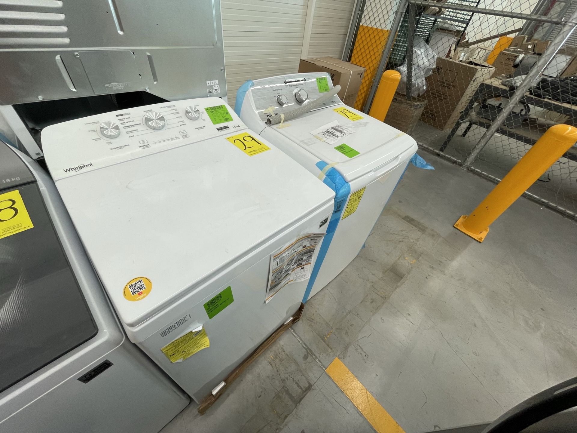 Lote de 2 Lavadoras contiene: 1 Lavadora de 16 KG Marca WHIRLPOOL, Modelo 8MWTW1613MJQ0, Serie HLB2 - Image 8 of 25