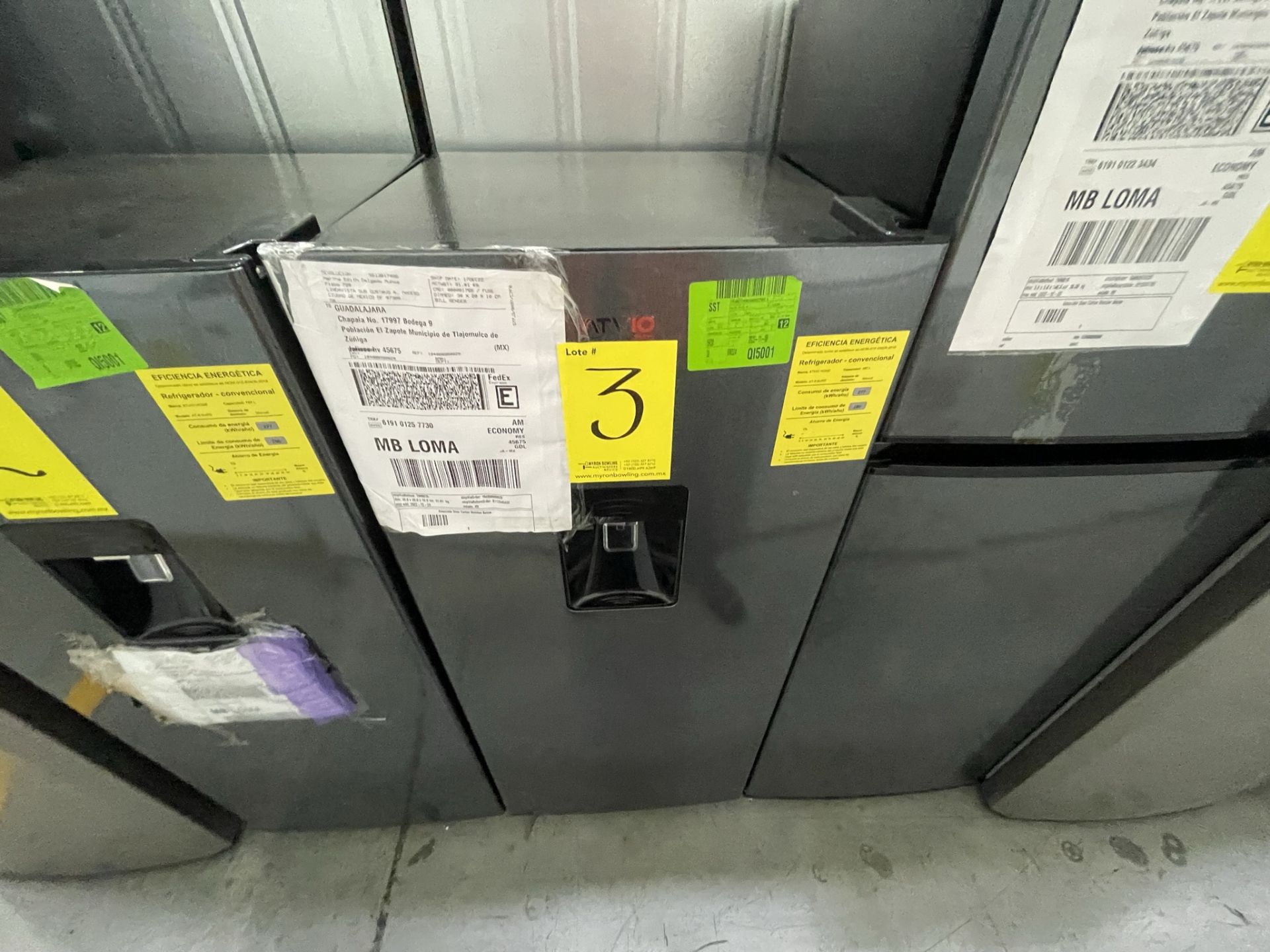 Lote de 2 Refrigeradores contiene: 1 Refrigerador Marca LG, Modelo GT24BS, Serie T1C953, Color Gris - Image 17 of 23