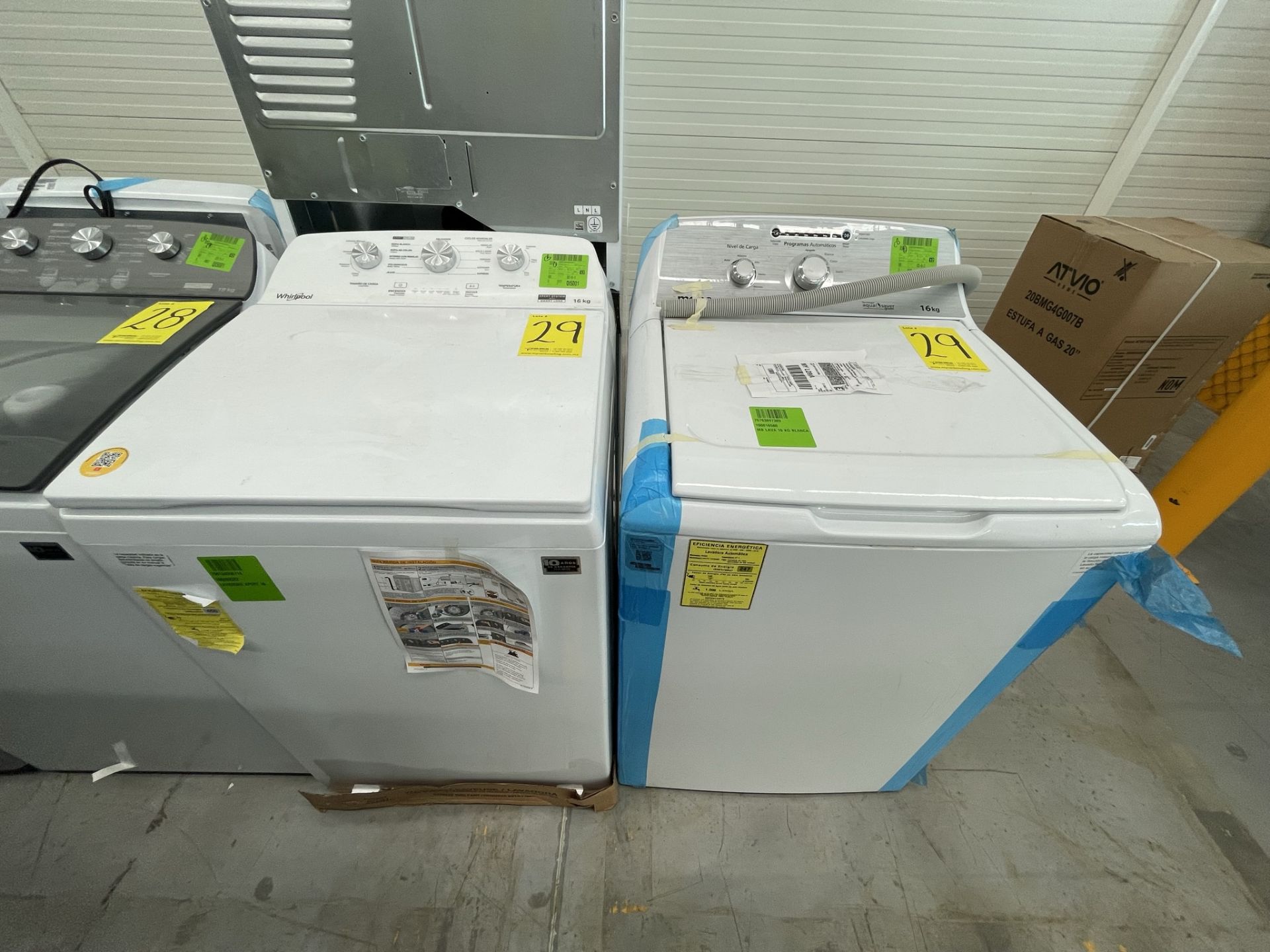 Lote de 2 Lavadoras contiene: 1 Lavadora de 16 KG Marca WHIRLPOOL, Modelo 8MWTW1613MJQ0, Serie HLB2 - Image 6 of 25