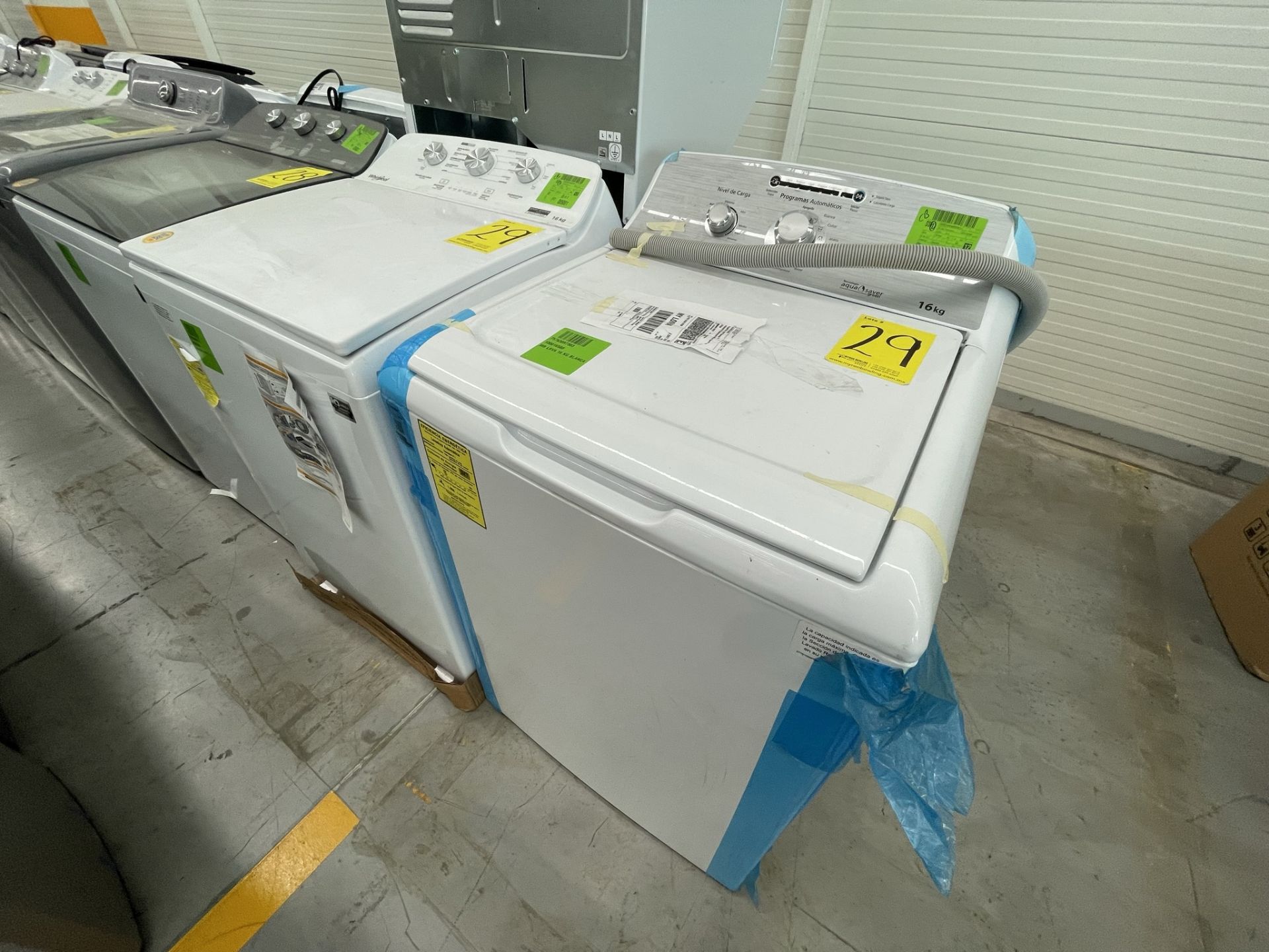 Lote de 2 Lavadoras contiene: 1 Lavadora de 16 KG Marca WHIRLPOOL, Modelo 8MWTW1613MJQ0, Serie HLB2 - Image 7 of 25