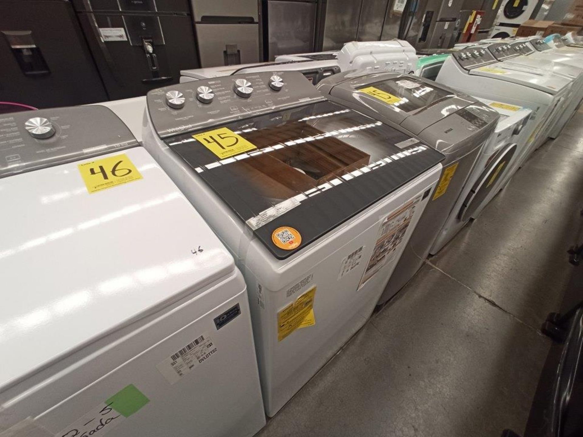 Lote de 2 Lavadoras contiene: 1 lavadora de 22 KG, Marca WHIRPOOL, Modelo 8MWTW2224WJM0, Serie HLB4 - Image 7 of 10