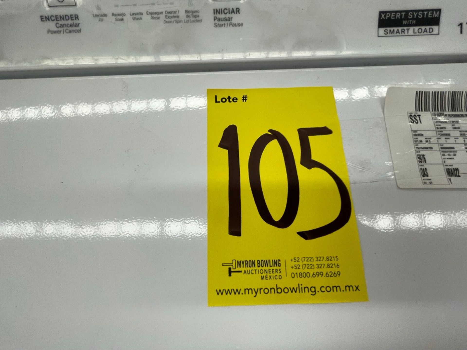 Lote de 2 Lavadoras contiene: 1 lavadora de 19 KG, Marca WINIA, Modelo WHF19F3YY2AH, Serie 801284, - Image 10 of 10