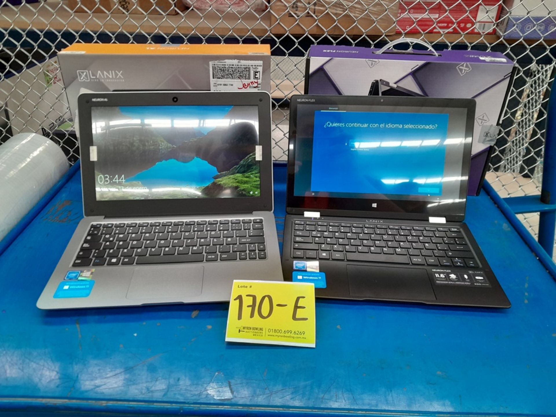 Lote de 2 Laptops contiene: 1 Laptop Marca LANIX, Modelo NEURON AL, Serie ND, Procesador INTEL CELE - Image 2 of 16