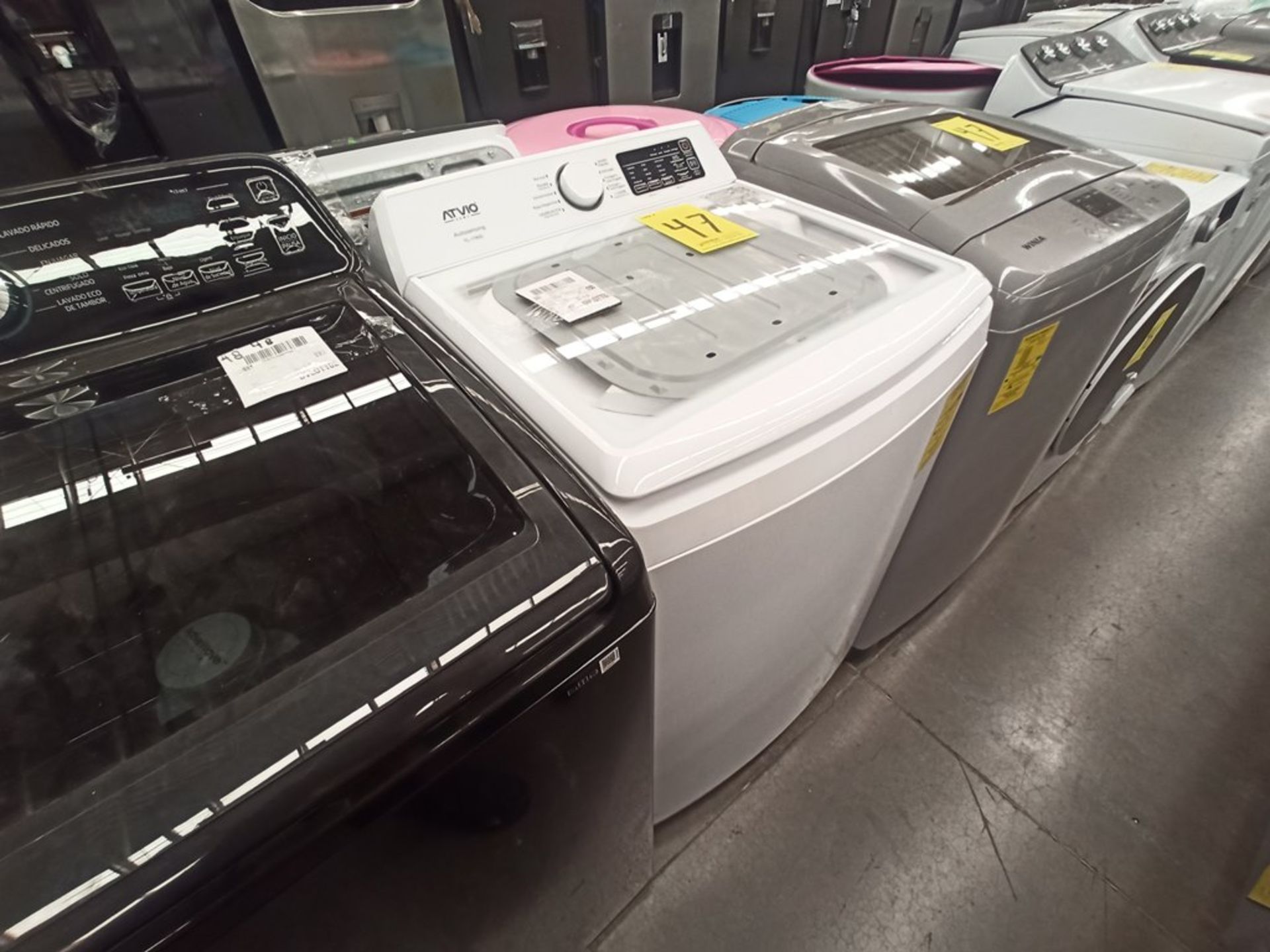 Lote de 2 Lavadoras contiene: 1 lavadora de 18 KG, Marca WINIA, Modelo DWFDG361AGG1, Serie 150174, - Image 7 of 10