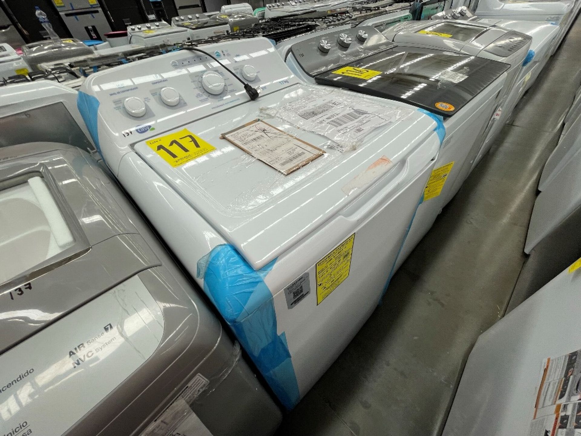 Lote de 2 Lavadoras contiene: 1 lavadora de 18 KG, Marca WINIA, Modelo DWFBG361AGG1, Serie 902196, - Image 6 of 10